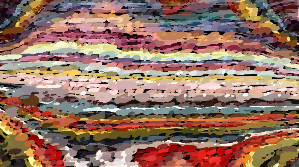 Image 'reflets &mdash; paint action sequence &mdash; vector efx 2 5'.