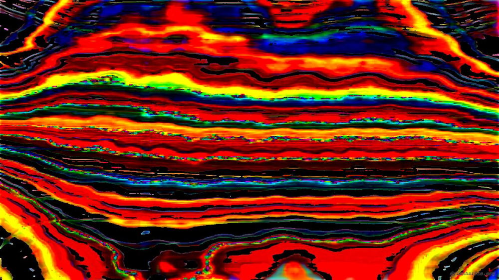 Image 'reflets &mdash; paint action sequence &mdash; vern pas 2 1 2'.