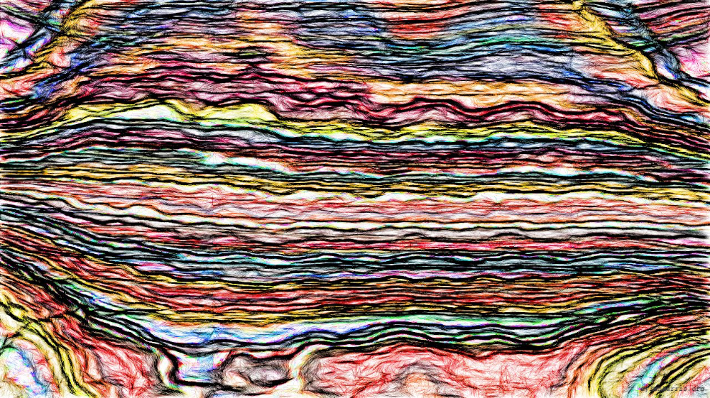 Image 'reflets &mdash; paint action sequence &mdash; vern pas 2 1 8'.