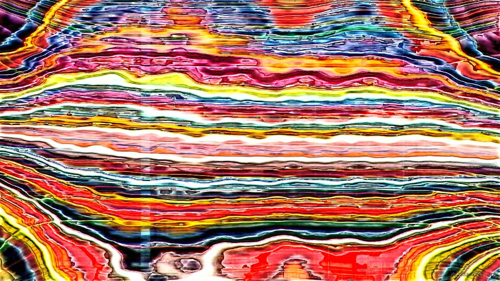 Image 'reflets &mdash; paint action sequence &mdash; vern pas 2 1 2'.