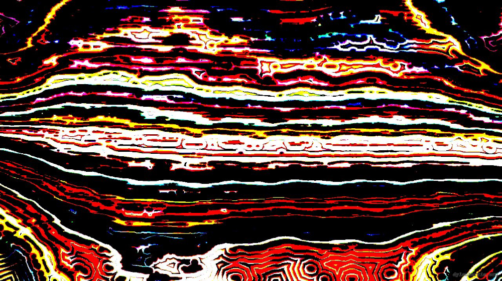 Image 'reflets &mdash; paint action sequence &mdash; vern pas 2 1 2'.