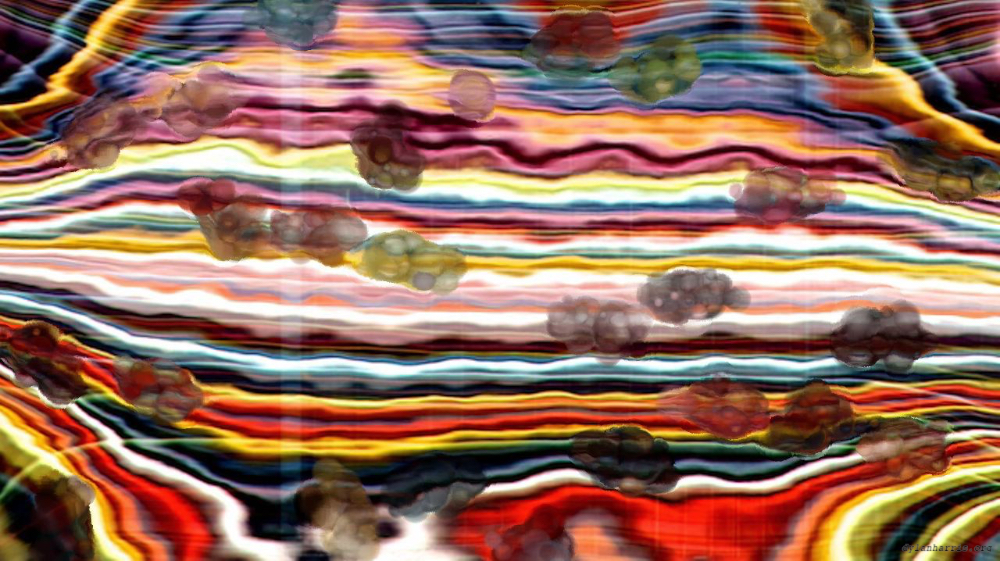 Image 'reflets &mdash; paint action sequence &mdash; vern pas 8 1 3'.