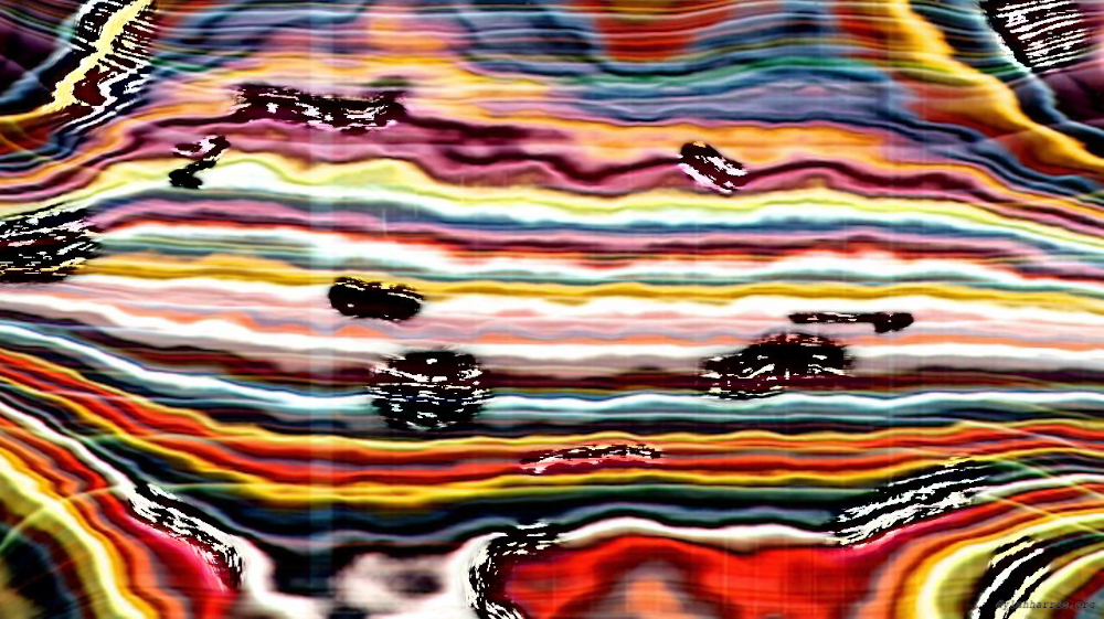 Image 'reflets &mdash; paint action sequence &mdash; vern pas 8 1 7'.