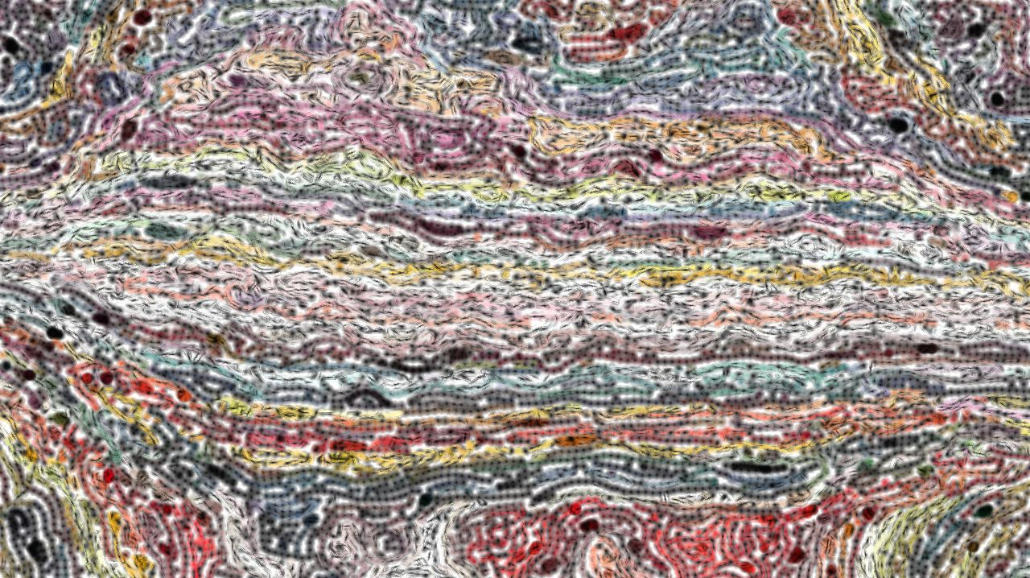 Image 'reflets &mdash; paint synthesiser classic &mdash; default vibrant texture 2 1'.