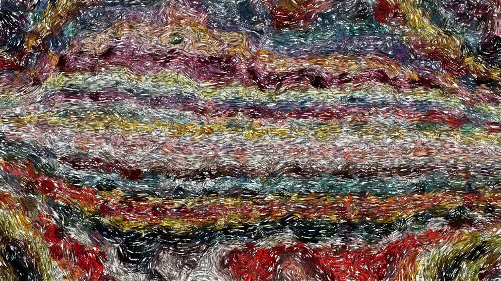 Image 'reflets &mdash; paint synthesiser classic &mdash; default vibrant texture 4 5'.