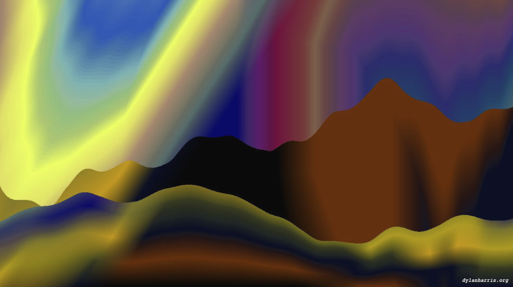Image 'reflets &mdash; msg &mdash; abstract 1 vert mountains 1 8'.