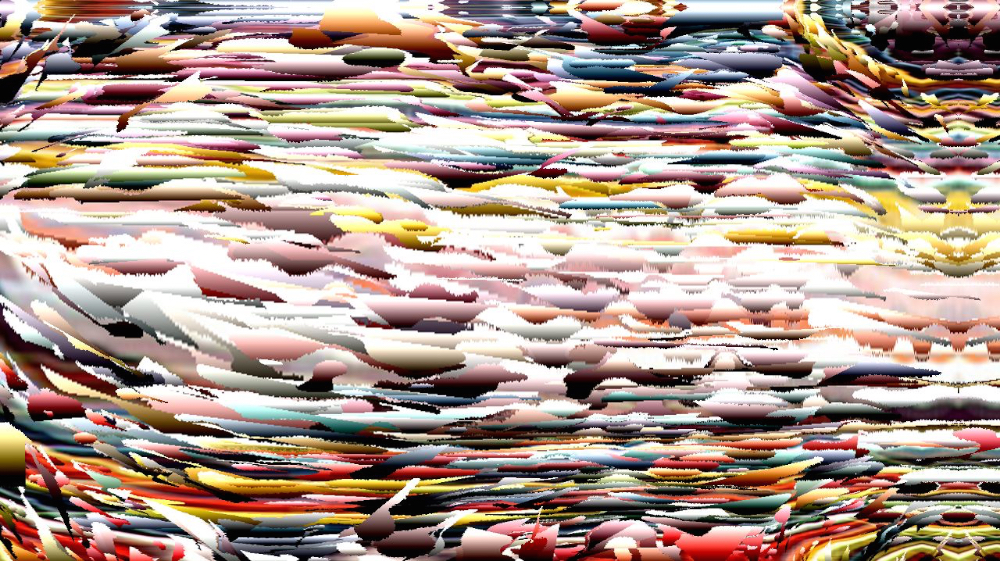 Image 'reflets &mdash; dualmode paint &mdash; default warp test 1 3'.