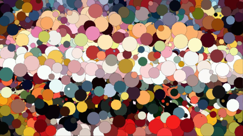 Image 'reflets &mdash; dualmode paint &mdash; default warp test 1 8'.