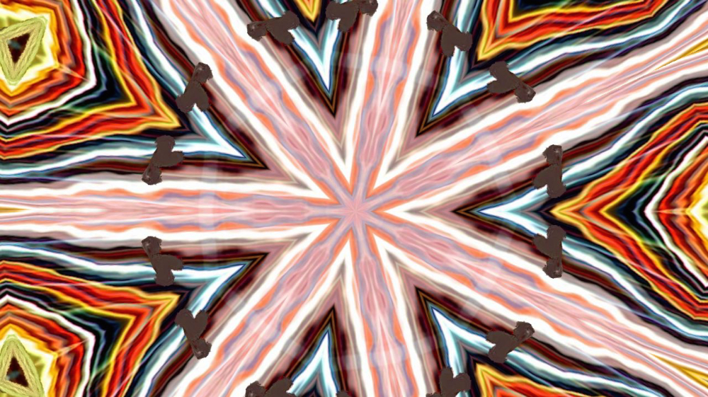 Image 'reflets &mdash; dualmode paint &mdash; default warp test 2 1'.