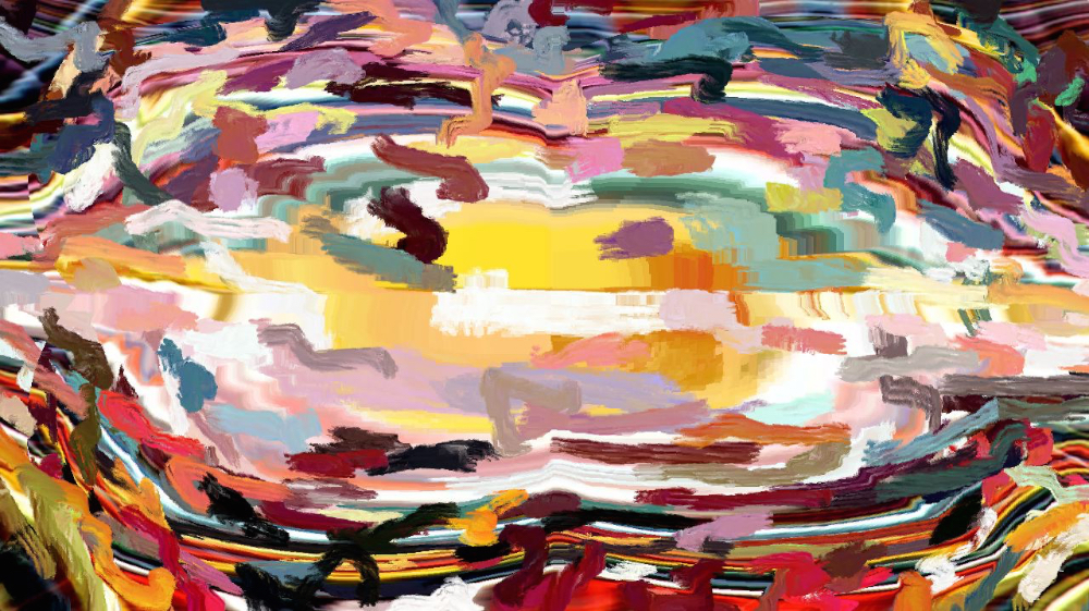 Image 'reflets &mdash; dualmode paint &mdash; default warp test 2 3'.