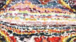 Second of 'reflets &mdash; paint synthesiser classic &mdash; 3.5 collection watercolour 1'.