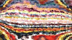 Fourth of 'reflets &mdash; paint synthesiser classic &mdash; 3.5 collection watercolour 1'.