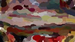 Fourth of 'reflets &mdash; paint synthesiser classic &mdash; 3.5 collection watercolour 2'.