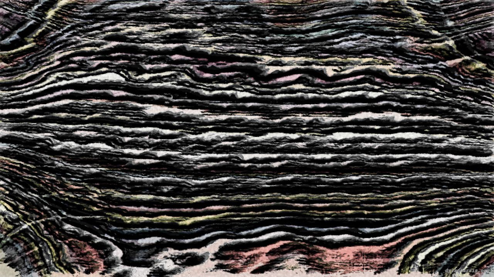 Image 'reflets &mdash; paint action sequence &mdash; watercolour styles 2 5'.