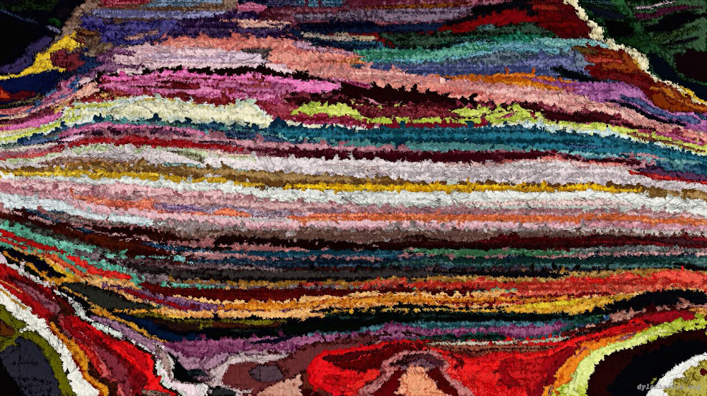 Image 'reflets &mdash; paint action sequence &mdash; watercolour styles 3 1'.