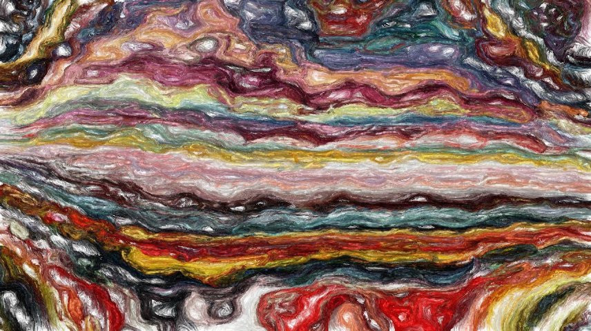 Image 'reflets &mdash; paint synthesiser classic &mdash; paint styles wet strokes 5'.