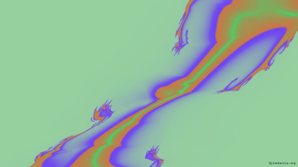 Image 'reflets &mdash; msg &mdash; variations 2 z test 1 3 4'.