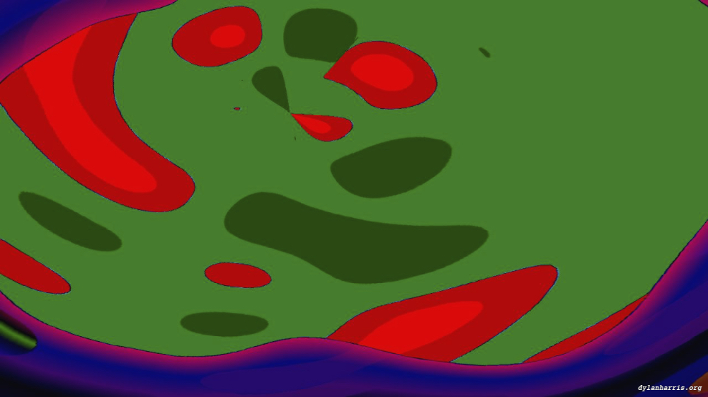 Image 'reflets &mdash; msg &mdash; variations 2 z test 3 7'.