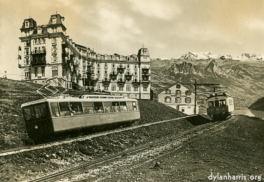 image: Postcard: Rigi Kulm Hotel 5,900ft.