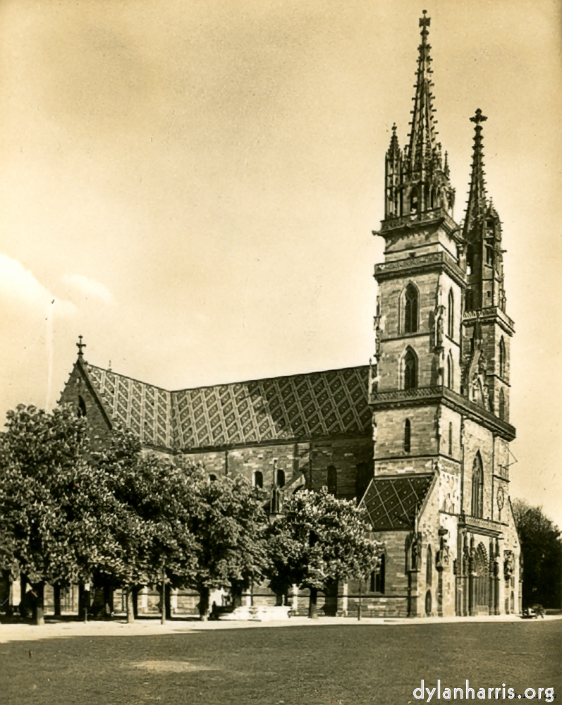 image: Basel Cathedral.