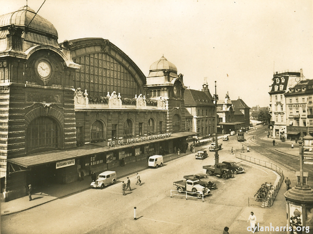 image: Main Railway Station, Basel.