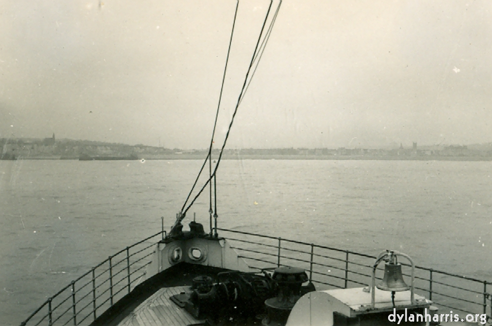 image: Approaching Dieppe from S.S. &ldquo;Worthing&rdquo;.