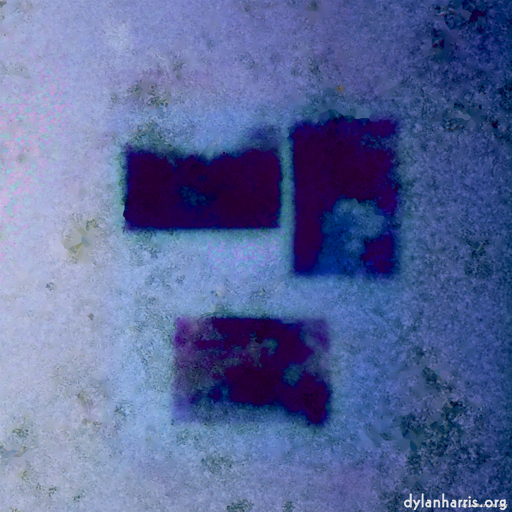 image: This is &lsquo;damage (xvii) 2&rsquo;.