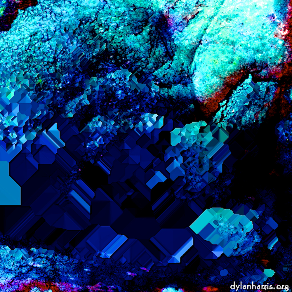 image: This is &lsquo;damage (xiii) 1&rsquo;.