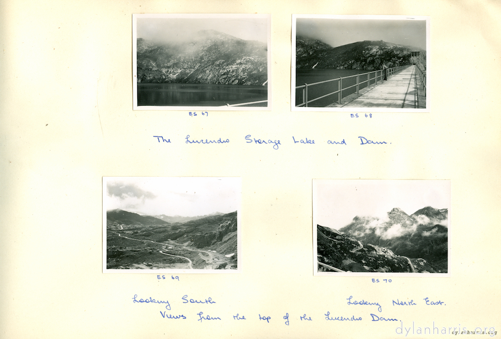 image: The Lucendro Storage Lake and Dam.