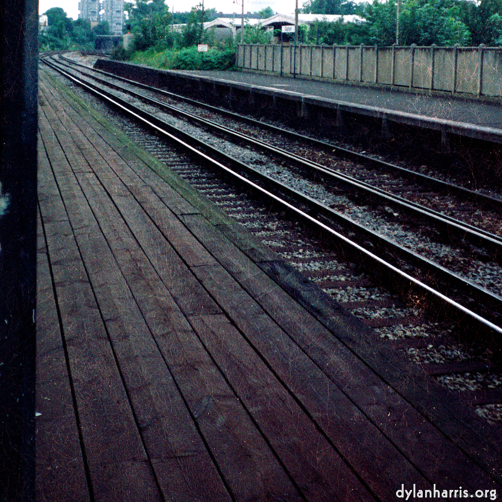 Clapham station, London, as was, from the mid 1980s.