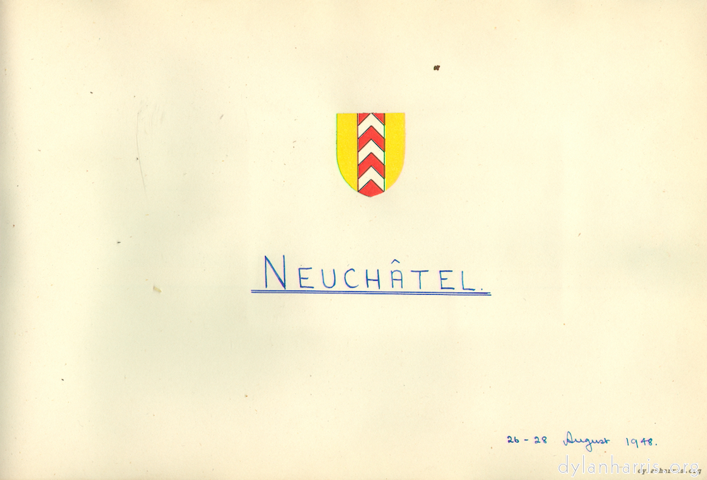 image: Neuch&acirc;tel 26-28 August 1948.
