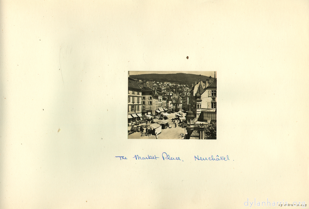 Image: The Market Place, Neuch&acirc;tel.