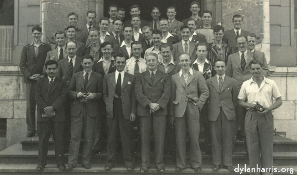 image: The I.E.E. Party, Hotel Terminus, Neuch&acirc;tel, 28 August 1948.