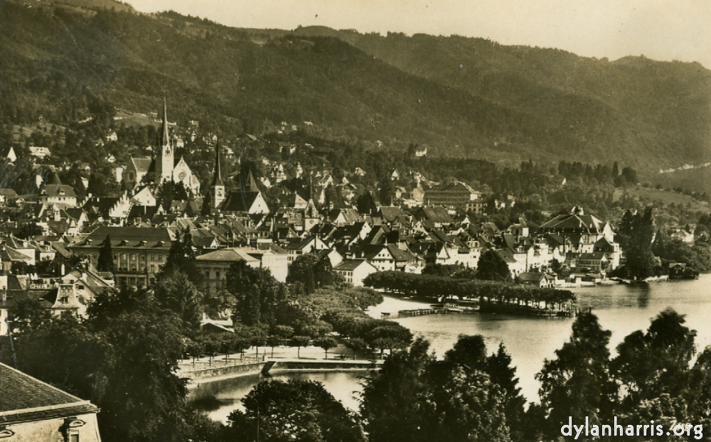 image: Postcard: Zug [[ Looking S.E. ]]