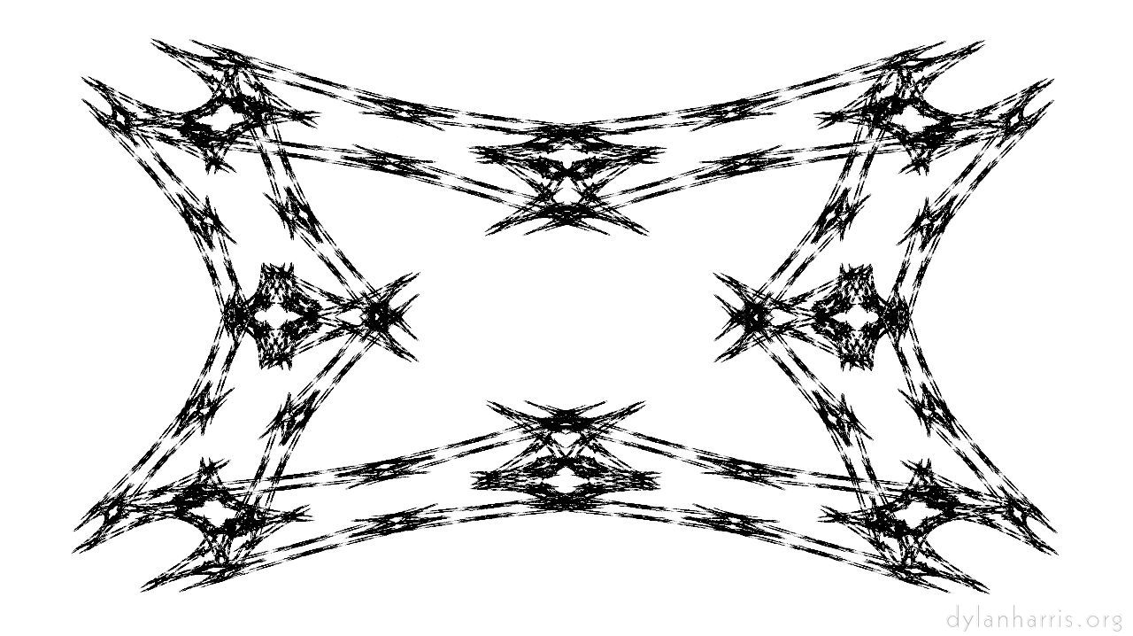 image: attractors bw :: pinpoint