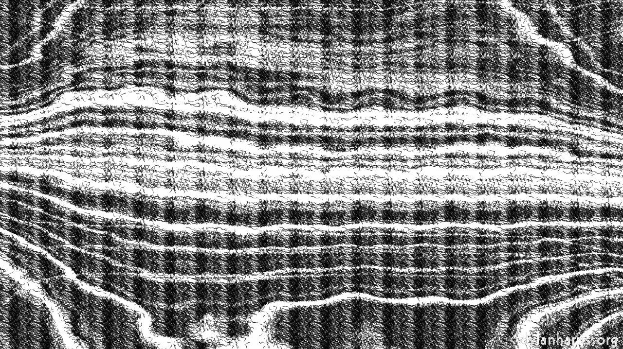 image: bw hatching :: roughhatch1