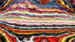 image: image from raised rough strokes