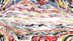 image: image from raised rough strokes