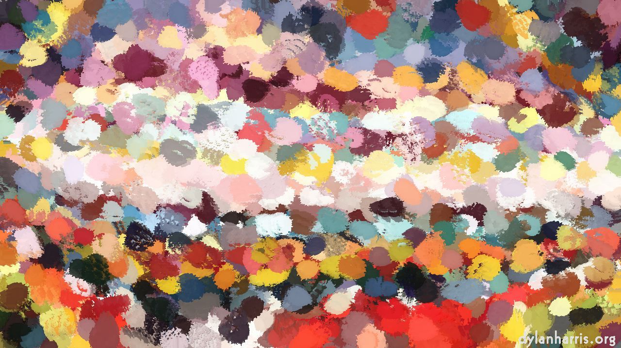 Image: wet media acrylic :: cdacrylicgraphicrepeat01