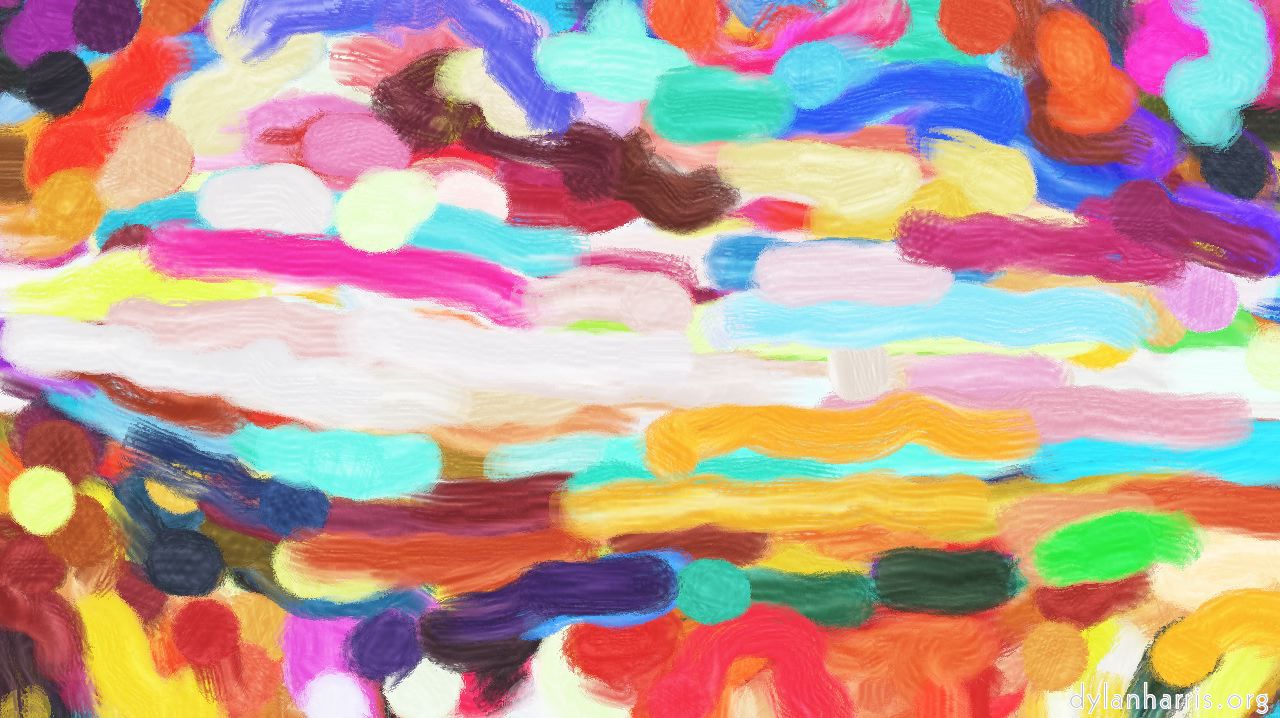 image: wet media acrylic :: cdacrylicsimplebristleimpasto