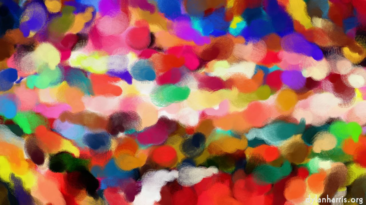 Image: wet media acrylic :: cdacrylicsimplebristletrans