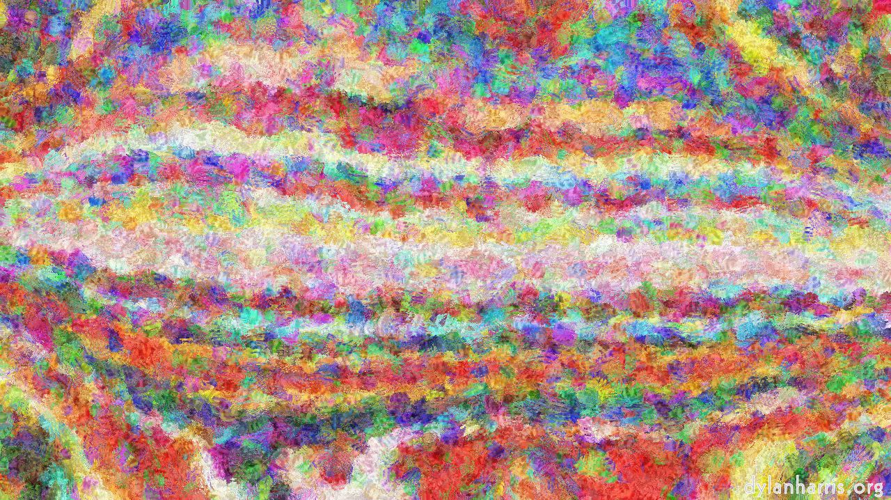 image: wet complex coloured paint :: triopponentmixer